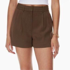 Wilfred High Waist Brown Shorts